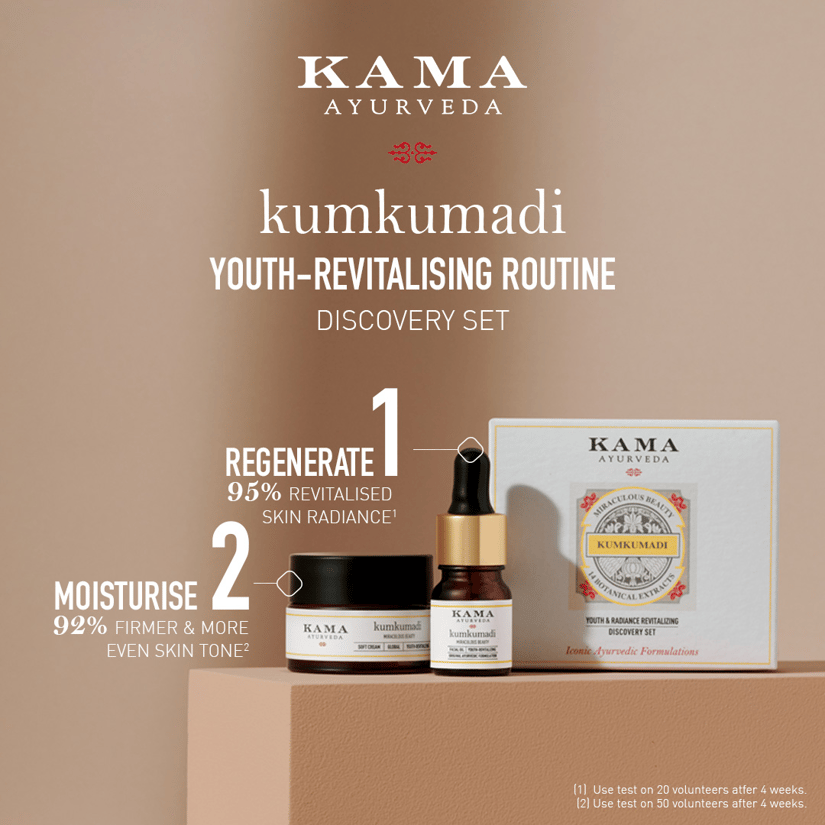 Kumkumadi Glow Discovery Set | Kama Ayurveda